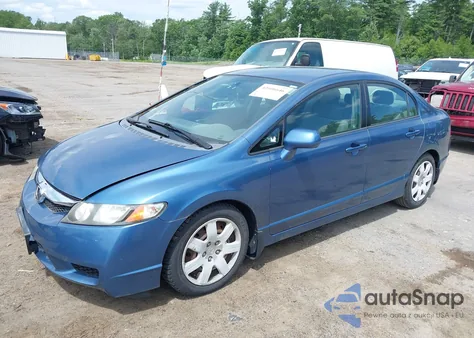 2009 Honda Civic Lx z USA, uszkodzony, nr VIN 2HGFA16539H358820